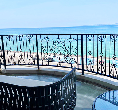 全室オーシャンビューの快適空間